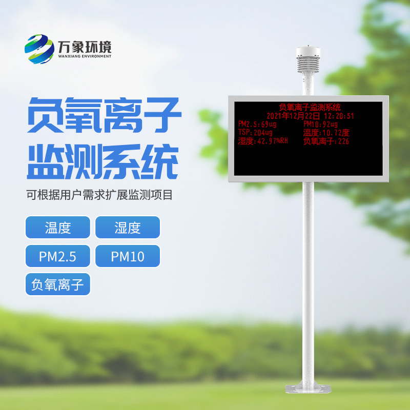 負(fù)氧離子監(jiān)測儀