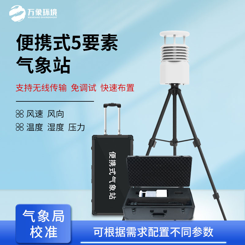 基層防災工程便攜式氣象儀可從容應對自然災害