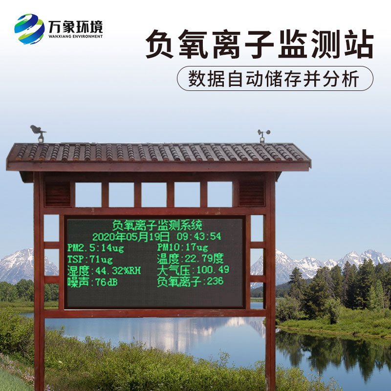 景區(qū)負氧離子在線監(jiān)測系統(tǒng)有什么作用？