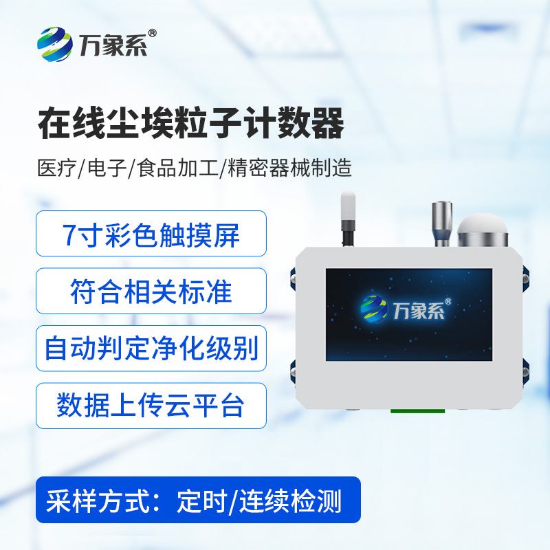 在線塵埃粒子計數(shù)器簡單介紹