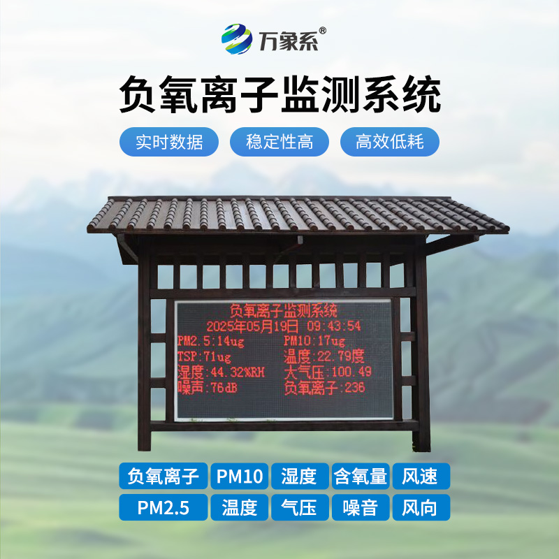 景區(qū)空氣負(fù)氧離子監(jiān)測(cè)儀