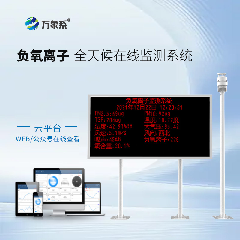 大氣負(fù)氧離子自動監(jiān)測系統(tǒng)