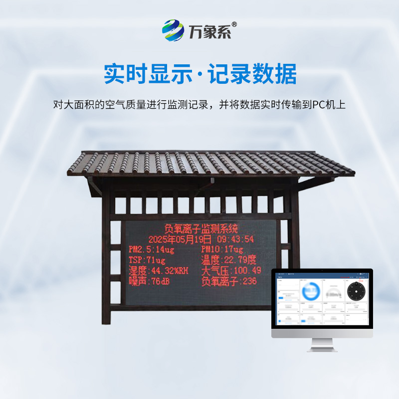 景區(qū)負(fù)氧離子監(jiān)測(cè)系統(tǒng)